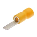 Изображение товара Наконечник штифтовой КВТ НШПИ-6-14 изолированный, сечение 6 мм2, длина контакта 14 мм, материал - медь, цвет - желтый