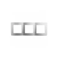 Изображение товара Рамка ЭРА Серия 12 3П алюминиевый корпус поликарбонат