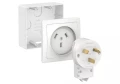 Изображение товара Комплект силовой Schneider Electric BLANCA розетка и вилка с подъемной коробкой белый