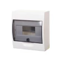 Изображение товара Бокс навесной Systeme-Electric ОП City9 Box 94х184х200 мм, модулей-8, рядов-1, номинальный ток - 63А, глубина - 94 мм, ширина - 184 мм, высота - 200 мм, IP40, материал - пластик, цвет - белый, с прозрачной дверью
