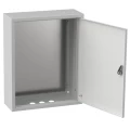 Изображение товара Корпус навесной GENERICA ЩМП-3-0 220х500х650 мм, толщина двери/крышки - 0.8 мм, толщина плиты - 0.8 мм, глубина - 220 мм, ширина - 500 мм, высота - 650 мм, IP31, материал - сталь, цвет - серый