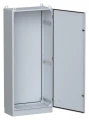 Изображение товара Корпус навесной IEK ЩМП-18.8.4-0 400х800х1800 мм, толщина двери/крышки - 1.4 мм, толщина плиты - 1.4 мм, глубина - 400 мм, ширина - 800 мм, высота - 1800 мм, IP54, материал - сталь, цвет - серый, без монтажной панели