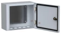 Изображение товара Корпус навесной IEK ЩМП-2.3.1-0 150х300х250 мм, толщина двери/крышки - 1 мм, толщина плиты - 1 мм, глубина - 150 мм, ширина - 300 мм, высота - 250 мм, IP54, материал - сталь, цвет - серый