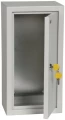 Изображение товара Корпус навесной IEK ЩМП-4.2.1-0 150х210х400 мм, толщина двери/крышки - 1 мм, толщина плиты - 1 мм, глубина - 150 мм, ширина - 210 мм, высота - 400 мм, IP31, материал - сталь, цвет - серый