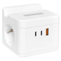 Изображение товара Удлинитель EKF UBA-CUB-2-FC с USB Type C и ночником 2 розетки 1,3 м