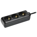 Изображение товара Удлинитель IEK WYP10-16-03-05-Z-K02 с 3 розетками и длиной кабеля 5 м