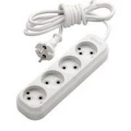 Изображение товара Удлинитель Makel MGP147, розетки - 4 шт, длина кабеля - 7 м, ток номинальный - 10 А, IP20, без заземления