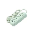 Изображение товара Удлинитель Makel MGP122 с 3 розетками, 2 м кабель, IP20, Турция