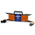 Изображение товара Удлинитель-шнур на рамке TOKOV ELECTRIC TKE-SR-075, розетки - 1 шт, длина кабеля - 20 м, ток номинальный - 6 А, мощность максимальная при размотаном кабеле - 1300 Вт, IP44,без заземления и защитной крышкой