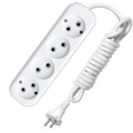 Изображение товара Удлинитель UNIVersal Е-204 4 розетки кабель 2м бытовой пластиковый российский