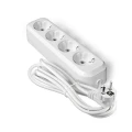Изображение товара Удлинитель UNIVersal Е-304, розетки - 4 шт, длина кабеля - 3 м, ток номинальный - 16 А, IP20, с заземлением