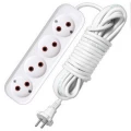 Изображение товара Удлинитель UNIVersal У6-766М, розетки - 4 шт, длина кабеля - 3 м, ток номинальный - 6 А, IP20, без заземления