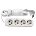 Изображение товара Удлинитель UNIVersal У10-555, розетки - 4 шт, длина кабеля - 5 м, ток номинальный - 10 А, IP20, с заземлением