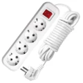 Изображение товара Удлинитель UNIVersal S-304 с 4 розетками и кабелем 5 м