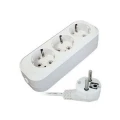 Изображение товара Удлинитель UNIVersal E-303 с 3 розетками и длиной кабеля 10 м для дома и офиса