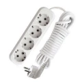 Изображение товара Удлинитель UNIVersal Е-304 с 4 розетками и длиной кабеля 7 м