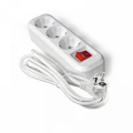 Изображение товара Удлинитель UNIVersal S-303 с 3 розетками и кабелем 10 м