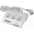 Изображение товара Удлинитель NAVIGATOR NPE-USB, розетки - 5 шт, USB, длина кабеля - 1.8 м, ток номинальный - 16 А, мощность максимальная - 3500 Вт, IP20, с заземлением и выключателем, белый