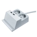 Изображение товара Удлинитель NAVIGATOR NPE-USB с 2 розетками USB и заземлением 1.5 м