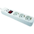 Изображение товара Удлинитель TDM У03В, розетки - 5 шт, USB, длина кабеля - 1.5 м, ток номинальный - 16 А, мощность максимальная - 3500 Вт, IP00, с заземлением и выключателем, белый