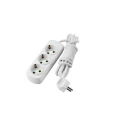 Изображение товара Удлинитель LEZARD Letitia 721-0303-303, розетки - 3 шт, длина кабеля - 3 м, ток номинальный - 16 А, мощность максимальная - 3500 Вт, IP20, без заземления, белый