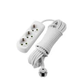Изображение товара Удлинитель LEZARD Letitia 721-0305-303, розетки - 3 шт, длина кабеля - 5 м, ток номинальный - 16 А, мощность максимальная - 3500 Вт, IP20, без заземления, белый