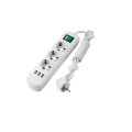 Изображение товара Удлинитель LEZARD Letitia 721-0302-302U с 3 розетками и USB 2 м, 16 А, белый
