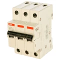 Изображение товара Автоматический выключатель трехполюсный ABB Basic M BMS413C16 3P 16А (С) 4.5kА, сила тока 16 А, тип расцепления C, отключающая способность 4.5 kА