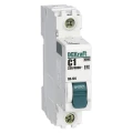 Изображение товара Автоматический выключатель однополюсный Schneider Electric DEKraft ВА-101 1Р 1А (С) 4.5кА, сила тока 1 А, тип расцепления C, переменный, отключающая способность 4.5 kА