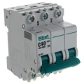 Изображение товара Автоматический выключатель трехполюсный Schneider Electric DEKraft ВА-101 3Р 40А (С) 4.5кА, сила тока 40 А, тип расцепления C, переменный, отключающая способность 4.5 kА