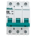 Изображение товара Автоматический выключатель трехполюсный Schneider Electric DEKraft ВА-101 3Р 6А (С) 4.5кА, сила тока 6 А, тип расцепления C, переменный, отключающая способность 4.5 kА