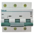 Изображение товара Автоматический выключатель трехполюсный Schneider Electric DEKraft ВА-201 3Р 100А (D) 10кА, сила тока 100 А, тип расцепления D, переменный, отключающая способность 10 kА