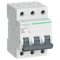 Изображение товара Автоматический выключатель трехполюсный Systeme Electric City9 Set 3Р 25А (C) 4.5кА, сила тока 25 А, тип расцепления C, переменный, отключающая способность 4.5 kА