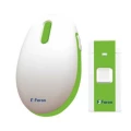 Изображение товара Звонок беспроводной Feron E-375 36 мелодий, белый/зеленый на батарейках, IP20, корпус - пластик