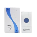 Изображение товара Звонок беспроводной IN HOME ЗБ-8 32 мелодий белый/голубой, IP44, напряжение - 12 В, корпус - пластик