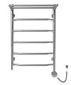 Изображение товара Электрический полотенцесушитель Элит Металл Классик 600x800 8 перекладин с полкой Хром