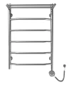 Изображение товара Электрический полотенцесушитель Элит Металл Вектра 500x800 лесенка с полкой Хром