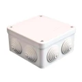 Изображение товара Коробка распределительная E.p.plast 105х105х56мм IP54 7 вводов с кабельными муфтами