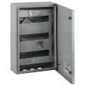 Изображение товара Корпус металлический ЭРА SIMPLE ЩРН-36 IP31 480х300х120 навесной, количество рядов - 3, количество модулей - 36, цвет - серый