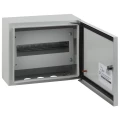 Изображение товара Корпус металлический ЭРА SIMPLE ЩРНг-12 IP54 250х300х120 навесной, количество рядов - 1, количество модулей - 12, цвет - серый