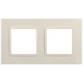 Изображение товара Рамка для выключателей и розеток ЭРА Elegance Classic 2 поста 92х163х10 мм слоновая кость