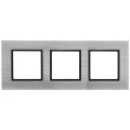 Изображение товара Рамка ЭРА Elegance 14-5203-41 3 поста сталь/антрацит