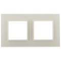 Изображение товара Рамка ЭРА Elegance 14-5102-01 2 поста 92х163х10 мм, корпус - пластик, монтаж - универсальный, цвет - прозрачный New
