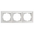 Изображение товара Рамка ЭРА Solo 4-503-06 3 поста 153х81х9 мм цвет перламутровый