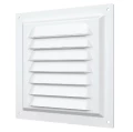 Изображение товара Решетка вентиляционная ERA МЭ 250х250 сетка, материал – окрашенная сталь, белая