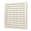 Изображение товара Решетка вентиляционная ERA РРП 200х300 разъемная, регулируемая, материал – пластик, цвет – слоновая кость