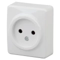 Изображение товара Розетка ЭРА Эксперт 11-2201 2P 16А 220В для открытой установки белая