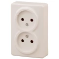 Изображение товара Розетка ЭРА Эксперт 11-2202 для открытой установки 16А 250В слоновая кость