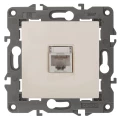 Изображение товара Розетка ЭРА Elegance 14-3107 RJ45 для скрытой установки, IP20, цвет - слоновая кость