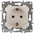 Изображение товара ЭРА серия 12 12-2101 2P+E Schuko скрытая розетка 16A IP20 слоновая кость
